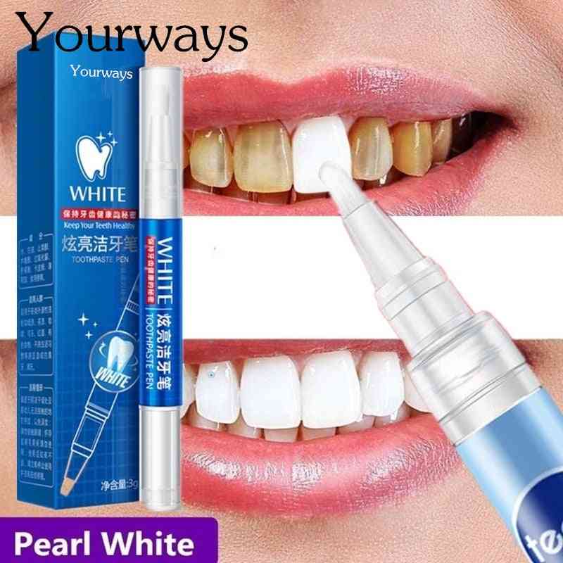 Magic Natural Teeth Whitening Gel Pen - Oral Care Remove Stains Tooth Cleaning Teeth Whitener Tools