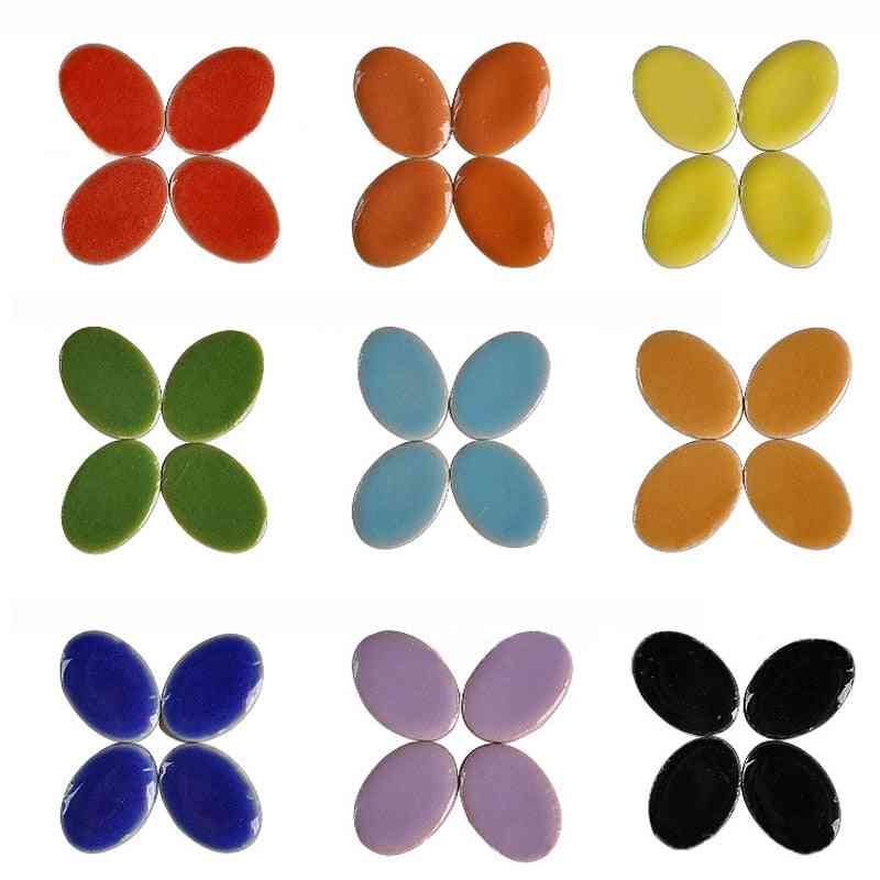 Oval Shape Ultrathin Micro Ceramic Diy Decor For Jewelry Earring - Craft Making Materials