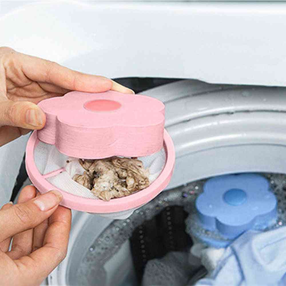 Household Floating Washing Machine Hair Remover