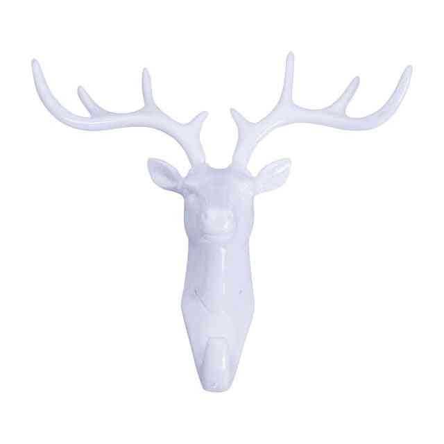 Kreativni model kuke za glavu jelena-ukras zida