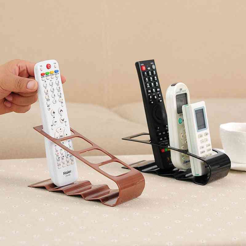 1pc tv dvd step práctico cuatro marco de control remoto de plástico - control remoto, soporte para teléfono móvil - negro / 1-5 celdas