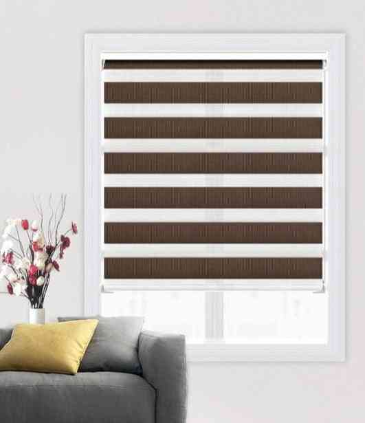 Double Layer, Lightweight, Uv Protection- Shading Window Roller Blinds