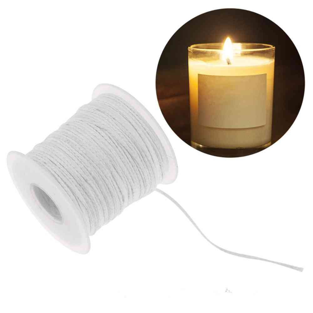 Smokeless Environmental Wax Core Spool Of Cotton Braid - Candle Oil Lamps For Home