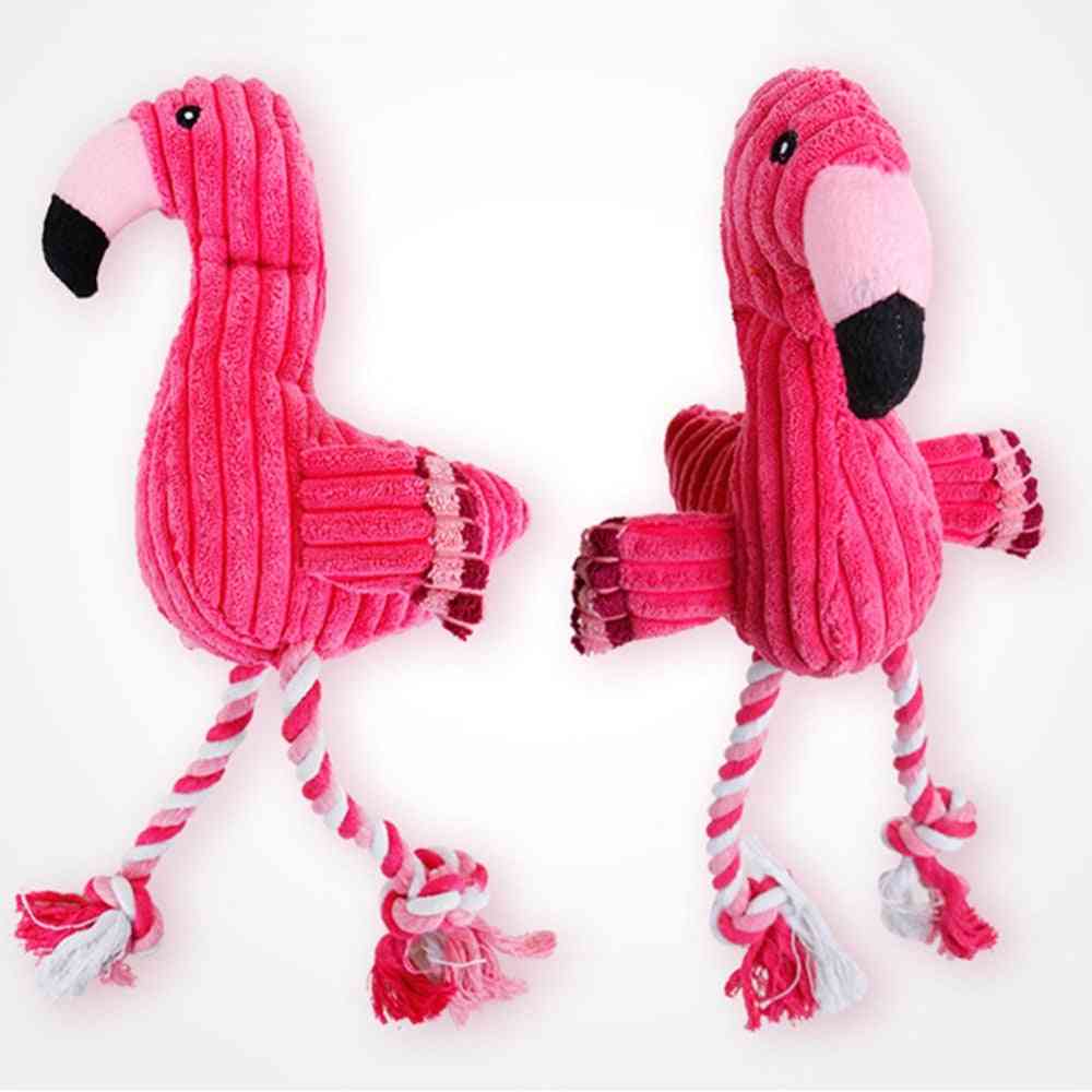 Cani divertenti striduli giocattoli a forma di animale set regalo grande coniglio non farcito scoiattolo clacson per cani masticare cane squeaker giocattoli uccelli rossi