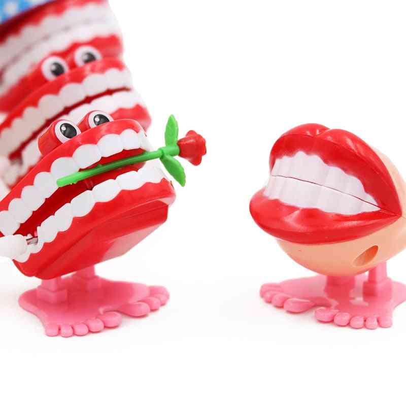 1 st 7 maten tandheelkundige sprong tanden gift, tanden vorm model gift, creatieve tanden speelgoed voor tandarts gift