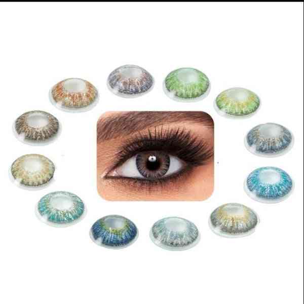 2pcs/pair - Colored Contact Lenses For Beautiful Eyes