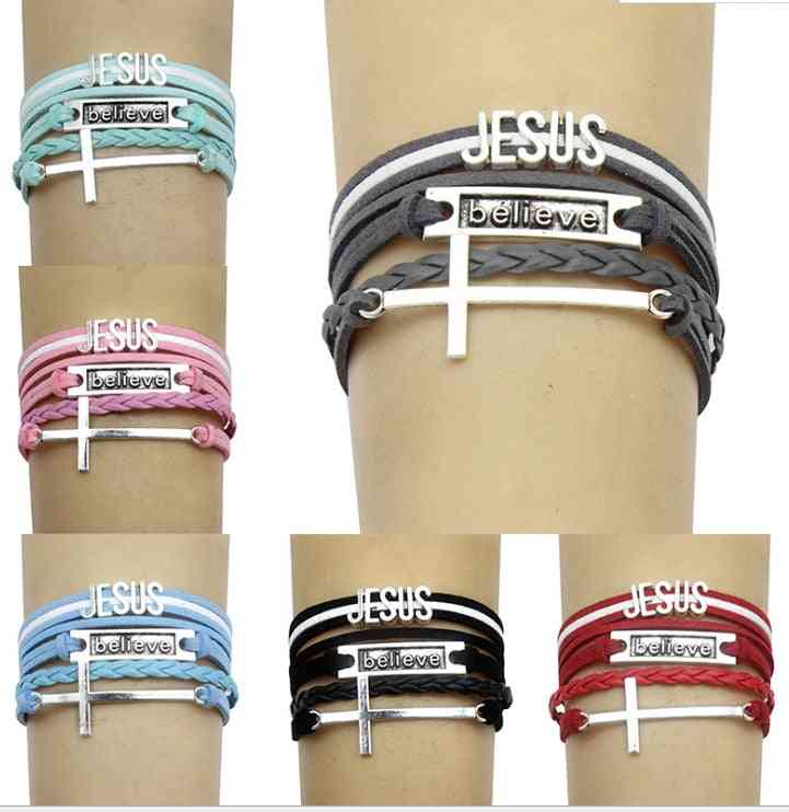 Jezus christelijke religieuze sieraden armbanden