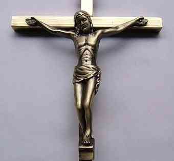 Jesus Kirsite Crucifix Pendant Catholic, Holy Christian Emmanuel Cross