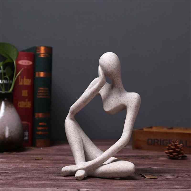 Creative Living Room/office Bedroom Abstract Figure Decorative Ornaments