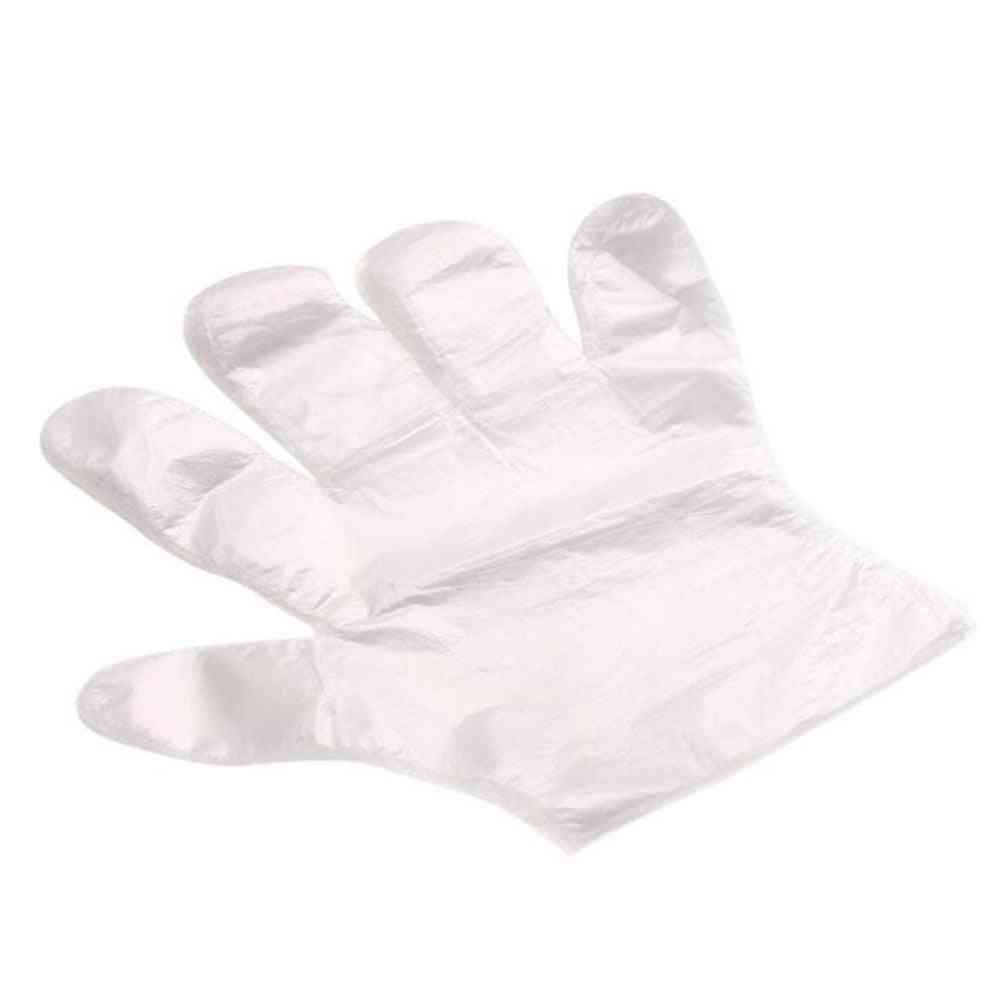 Disposable, Transparent - Eco-friendly Plastic Household Gloves