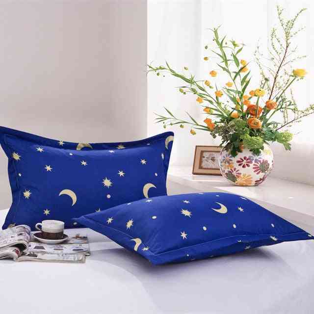 Beauty Floral Printed 100% Polyester Pillow Case Cover For Bedroom