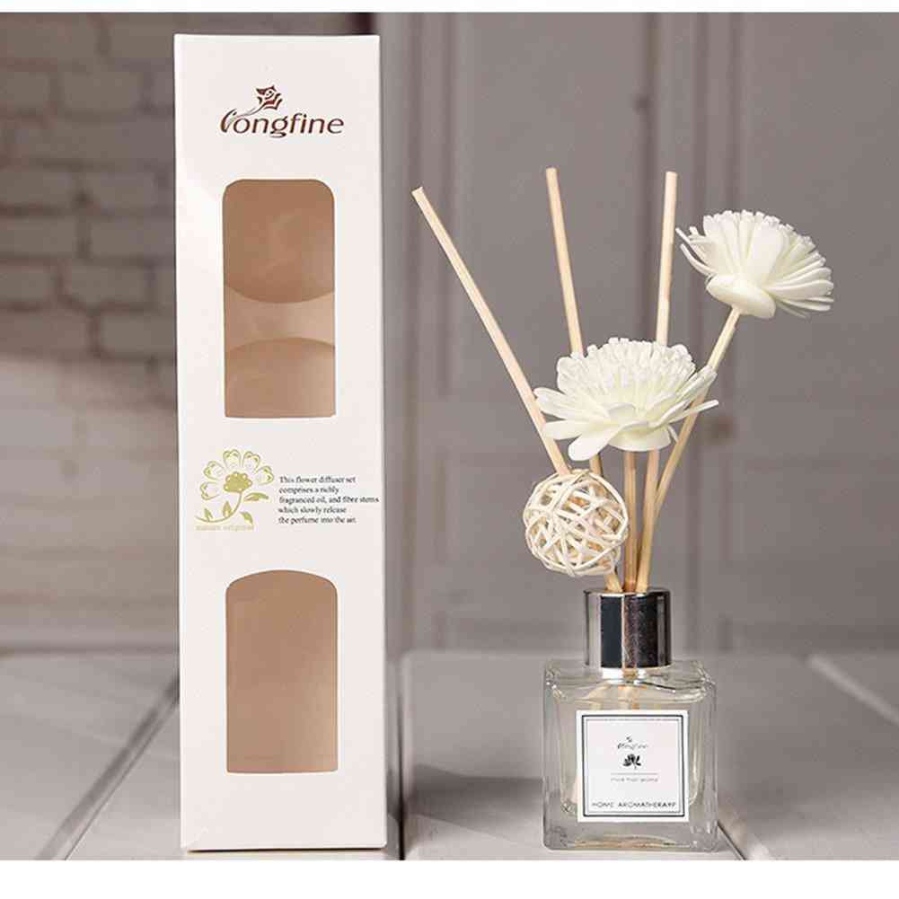 Stress Relieve, Air Purifying, Fragrances Essential Oil - Aroma Diffuser With Rattan Sticks