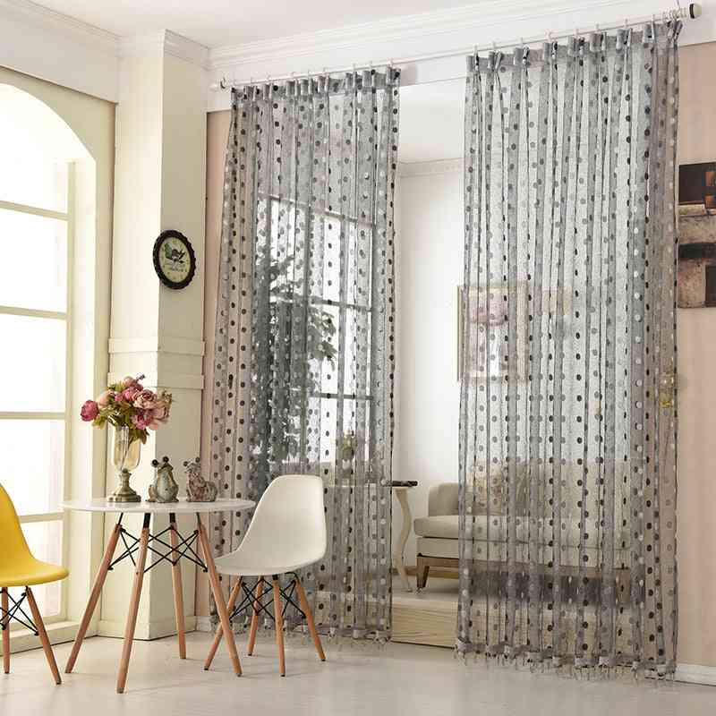 Modern Stylish Tulle Voile Curtain
