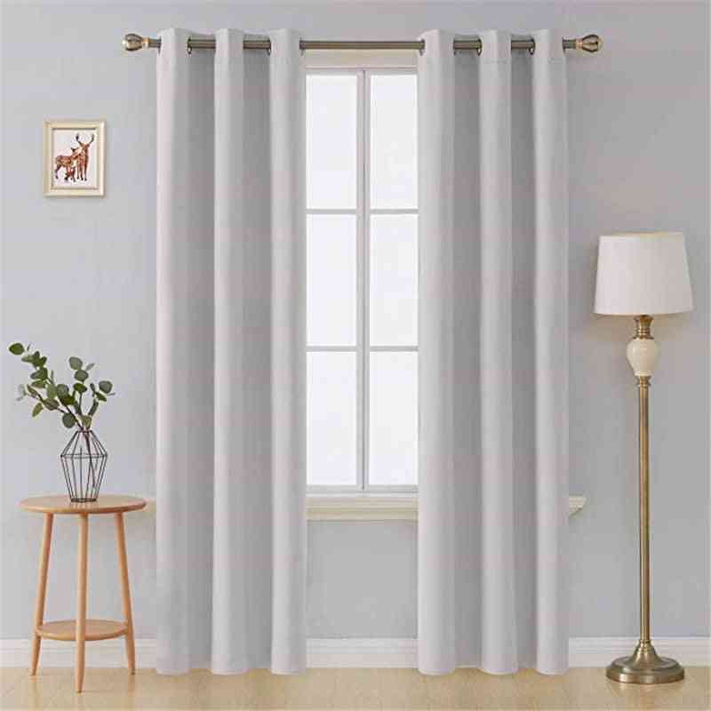 Thermal Insulated Blackout Curtains For Living Room, Bedroom