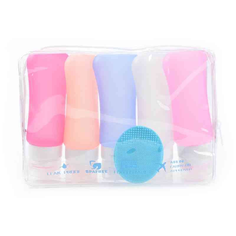 Portable Cosmetics Container - Soap Dispenser And Shampoo Bottles For Travel