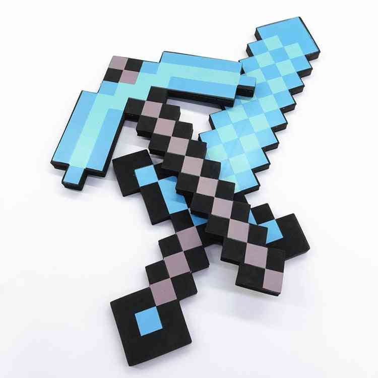 45cm Minecrafted, Diamond Sword - Soft Eva Foam Toy