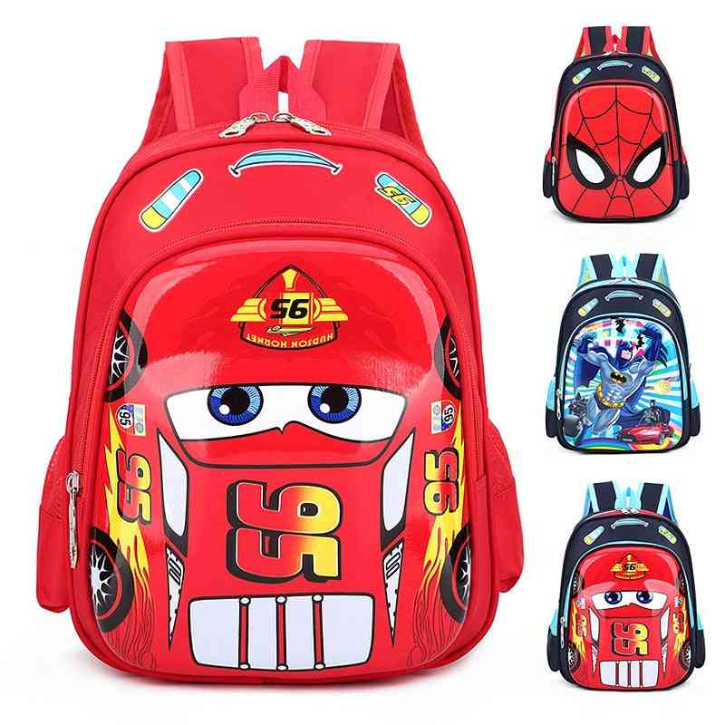 Disney Car Kid Cartoon Bag For School Children - Kindergarten Backpack Boy / Girl School Bag