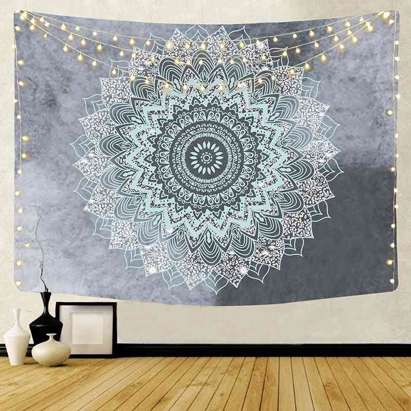 Modern Stylish Wall Hanging Sun, Moon And Tarot Tapestry