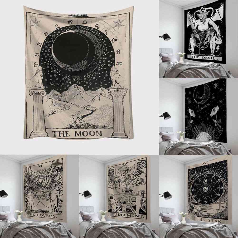 Ramadan Kareem, Astrology Divination And Tarot Card Tapestry Wall Hanging