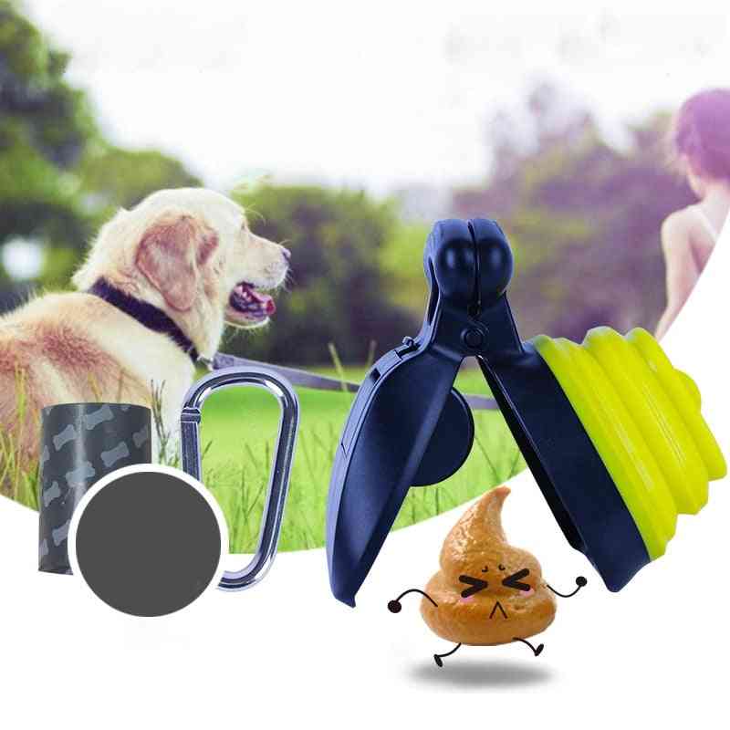 Portable Folding Waste Poop Scooper - Toilet Picker Cleaning Tools For Outdoor