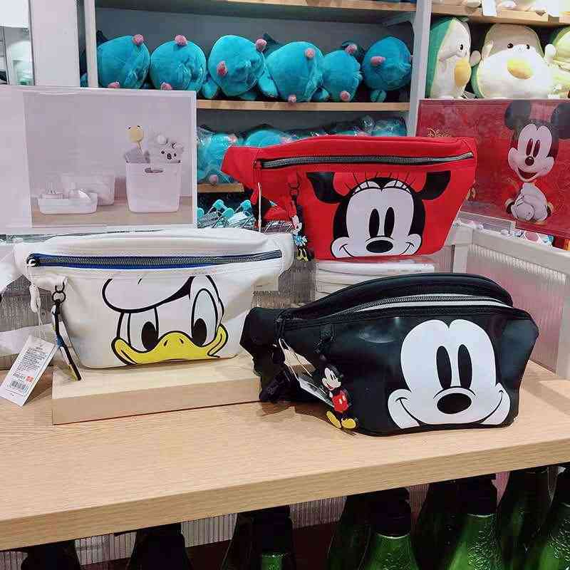 Nouveau sac de ceinture pour hommes et femmes de Disney - sac à bandoulière mickey mouse pour garçons / filles