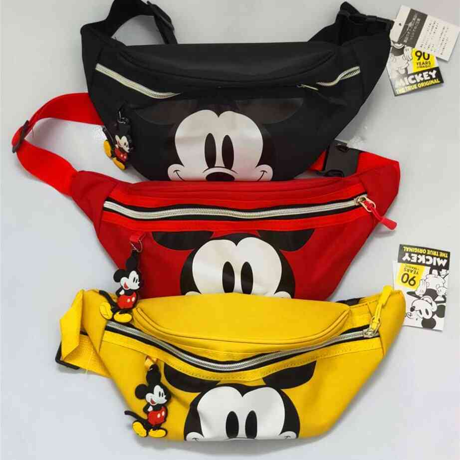 Nouveau sac de ceinture pour hommes et femmes de Disney - sac à bandoulière mickey mouse pour garçons / filles
