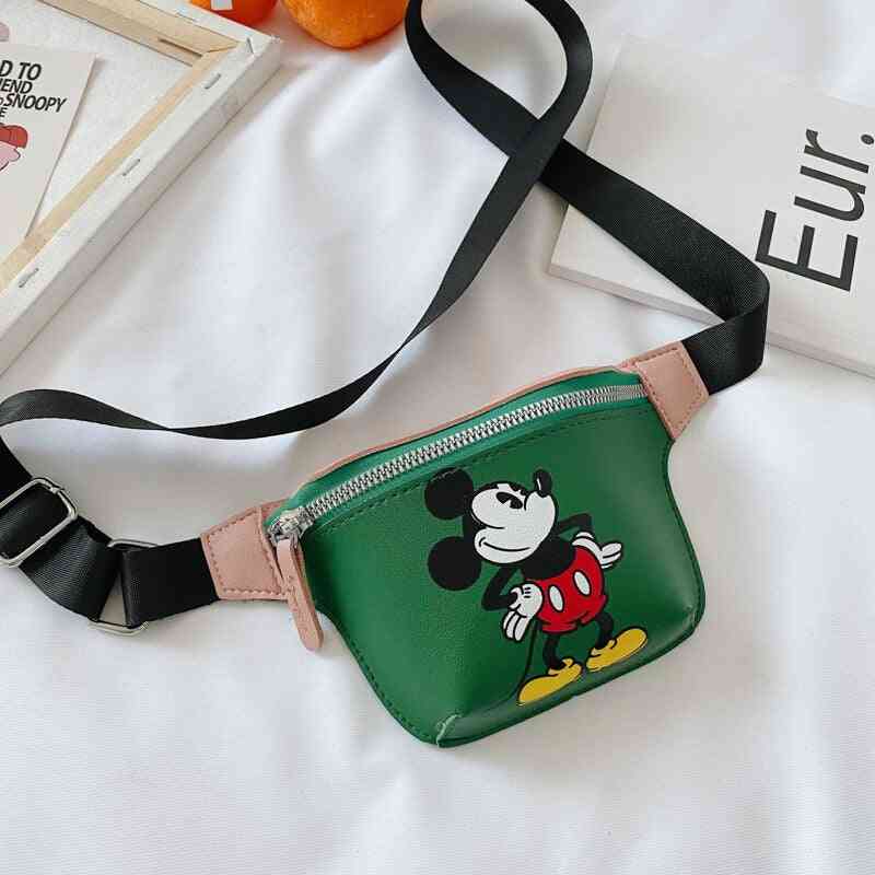 Disney Cartoon Girl / Boy Messenger Bag - Minnie Mickey Mouse Shoulder Bag