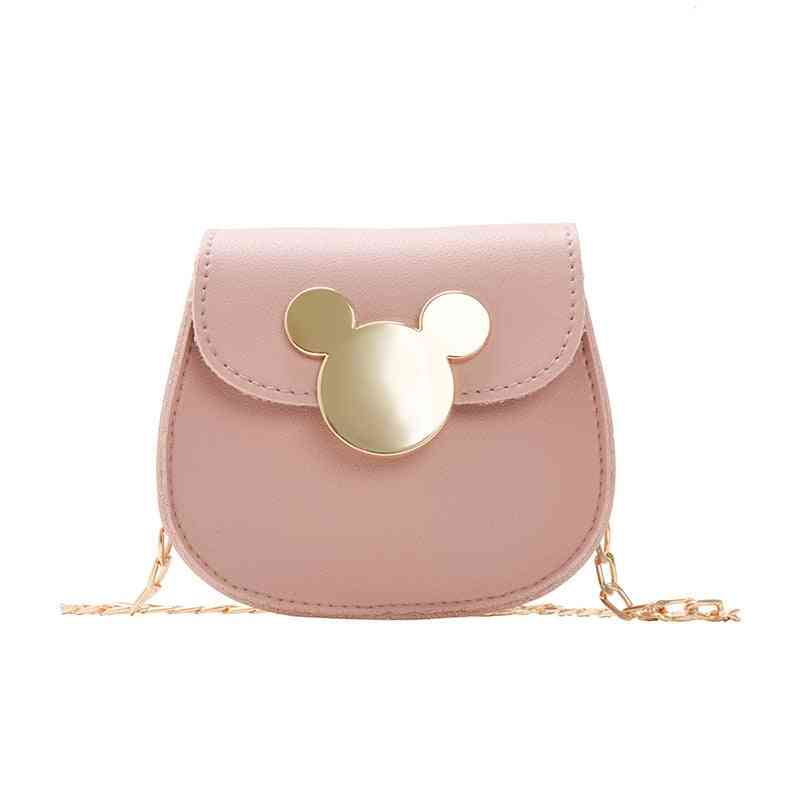 Disney kinder schoudertas - schattige cartoon mickey mouse kleuterschool baby meisjes portemonnee