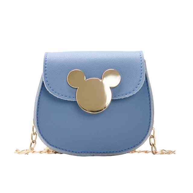 чанта за рамо на Disney - сладка карикатура Мики Маус бебе момичета чанта за монети