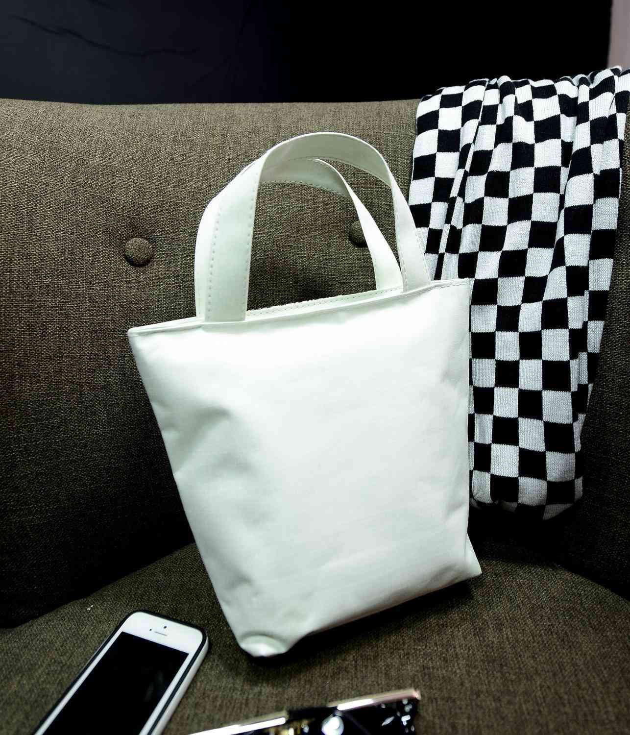 Portable For Casual Use  - Canvas Handbags