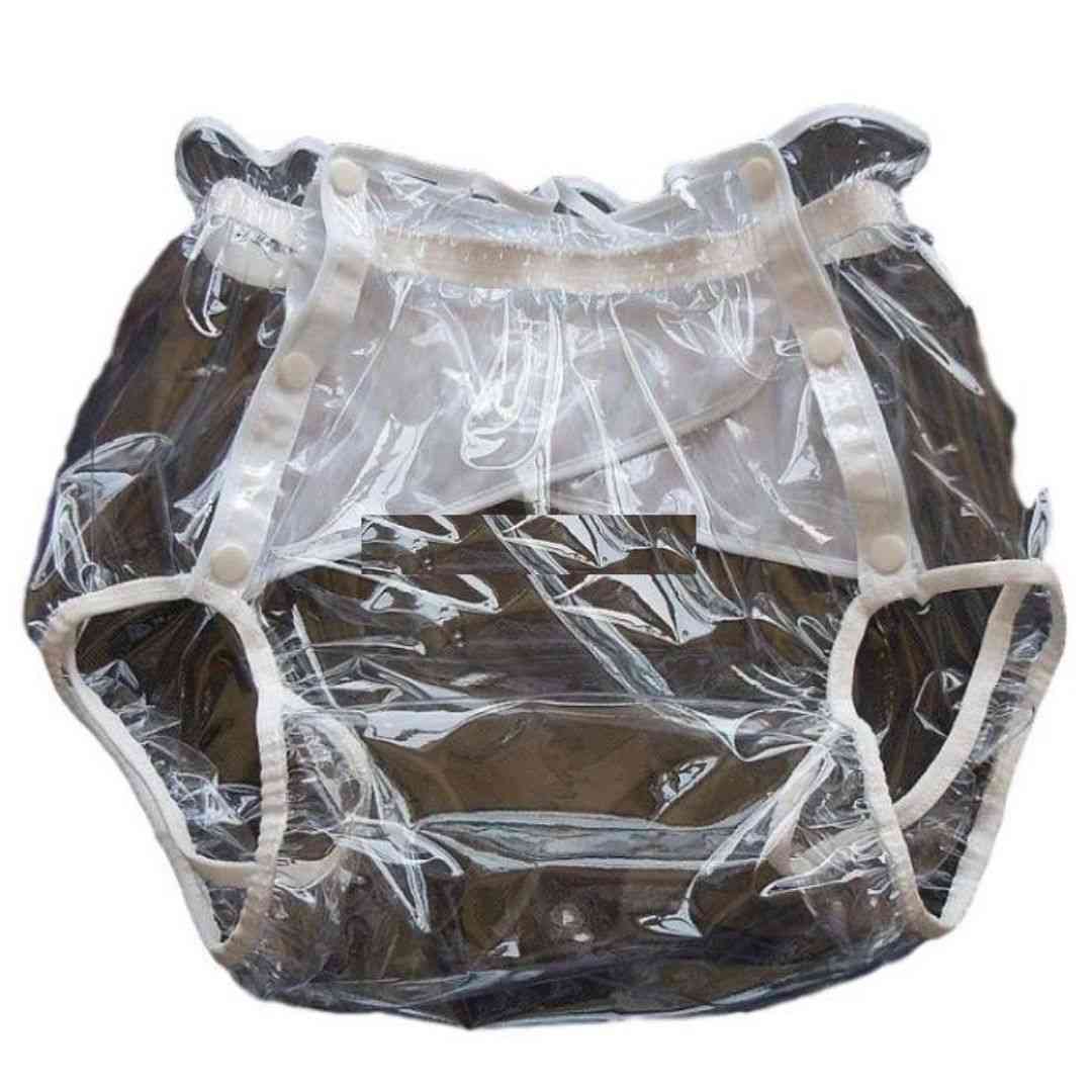 Transparent Xxl Non-disposable Adult Diapers