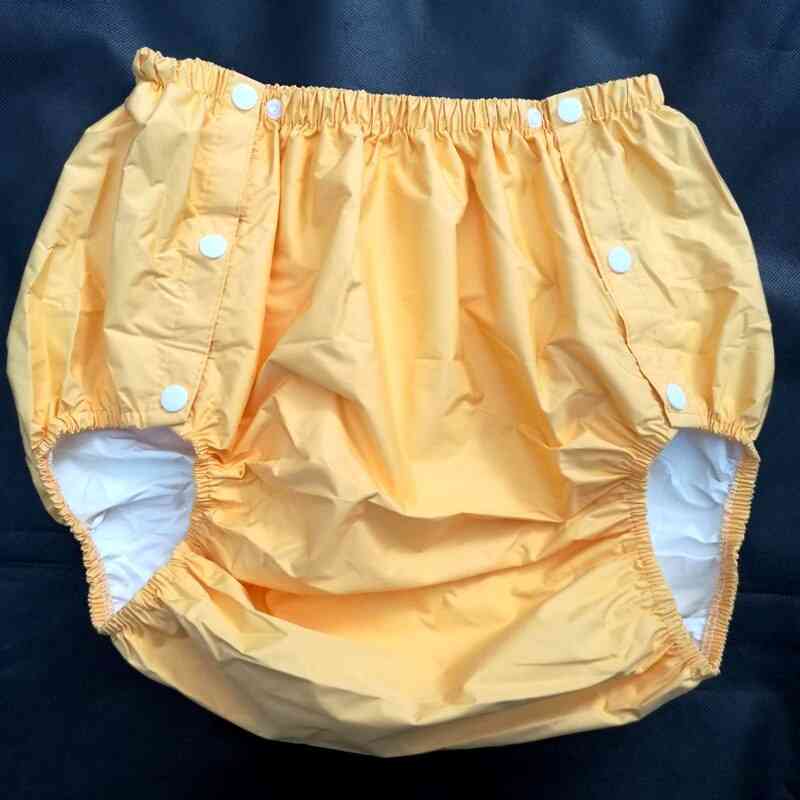 Yellow , Size L Part Safety Trousers/ Physiological Pants/adult Diaper