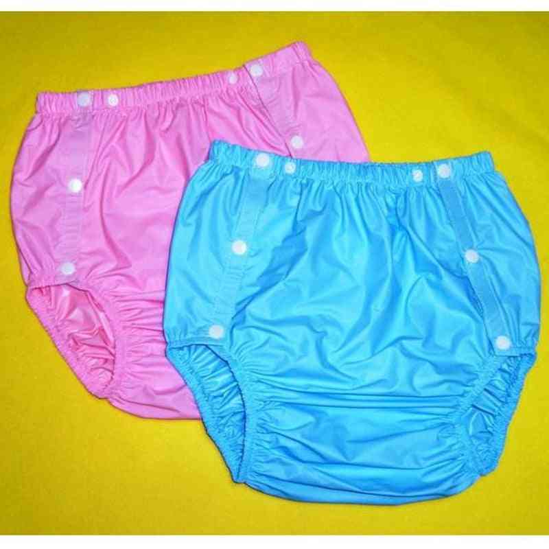 2pcs Adult , Non Disposable , Incontinence Pants Diapers For Adults