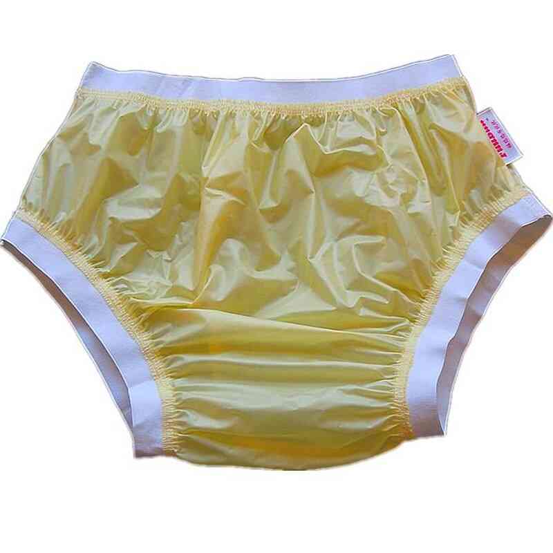 1pcs - Wide Elastic, Non Disposable-plastic Diaper Pants For Adults