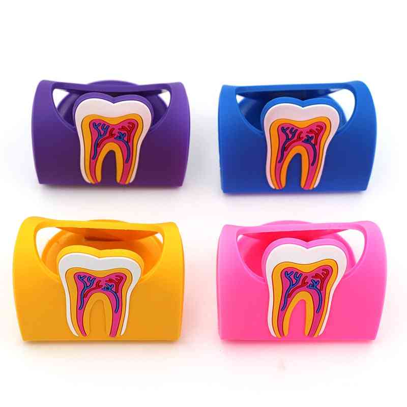 Dental Clinic Tooth Card Display Stand - Rubber Teeth Molar Shape Phone Card Name Storage