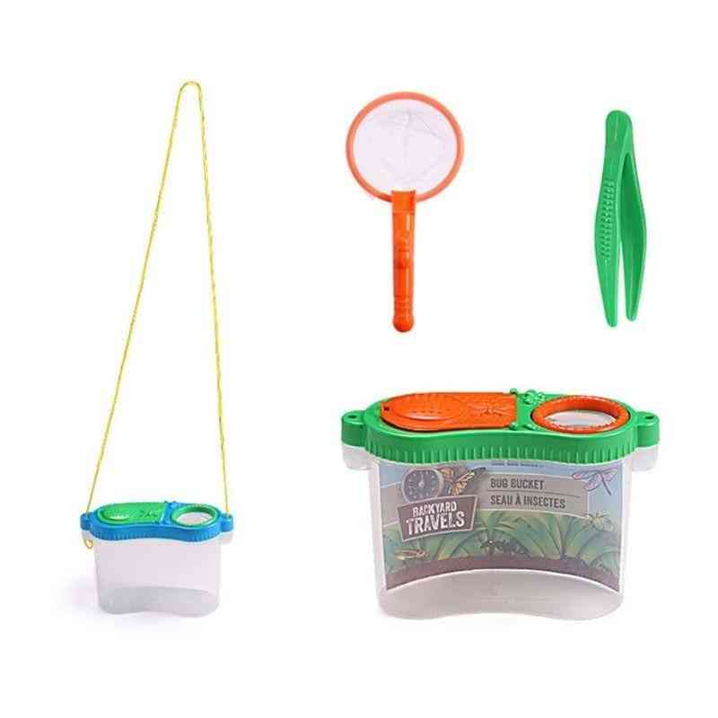 Portable Insect Observer Child Magnifier Toy - Observation Box Outdoor Experiment Exploration Equipment Supplies