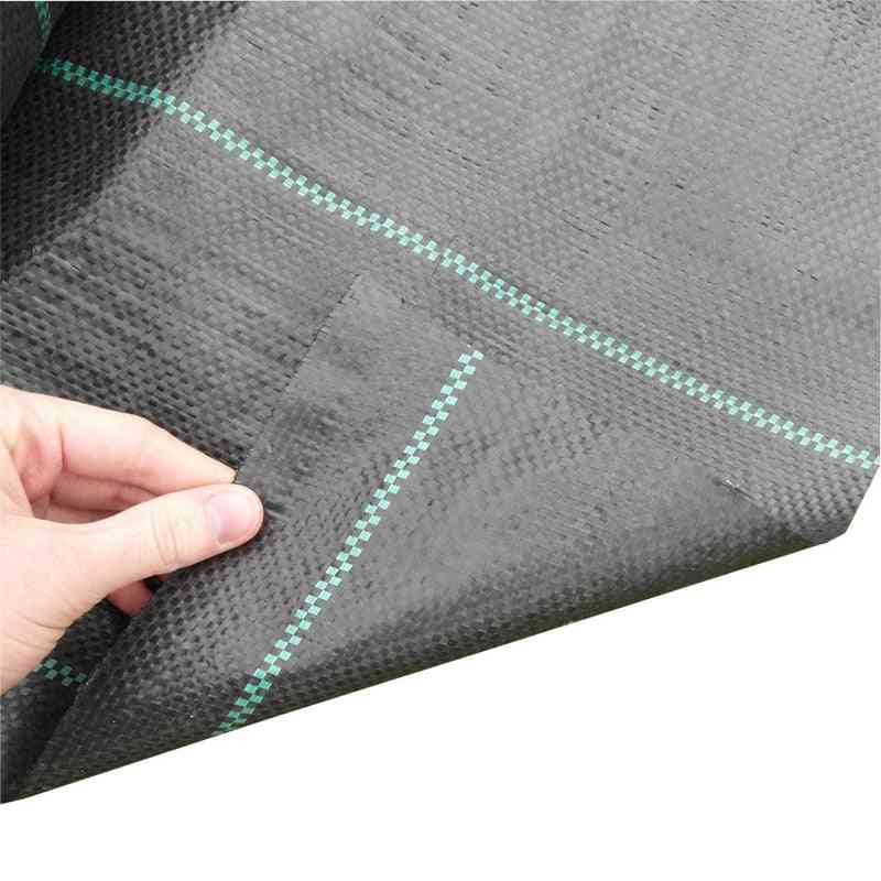 тежка подплатена тъкан за борба с плевелите - озеленяване мембрана за покриване на земята