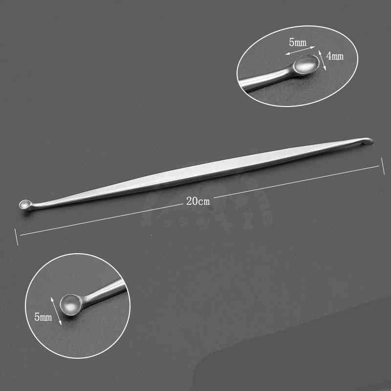 Orthopaedic Volkman Double End Oval And Round Veterinary Tools