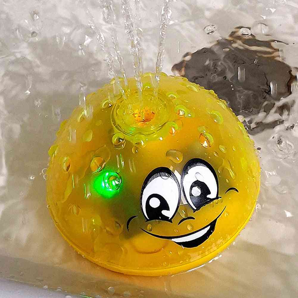 Lovely Led Flashing -bath, Water Sprinkle Ball For Kids Shower