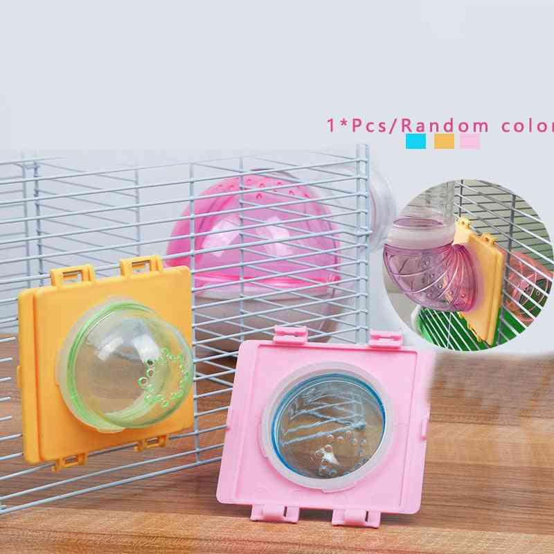 Hamster interface tunnel externe pijp montage kleine huisdier speelgoed kooien accessoires - willekeurige kleur