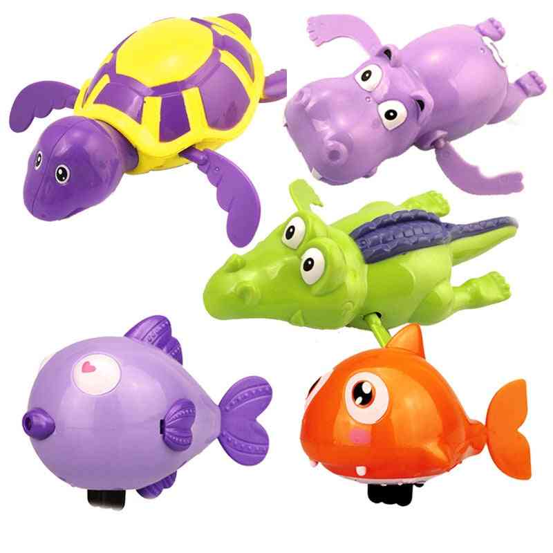 1pcs Bath Turtle Dolphin Baby Shower, Baby Wind Up, Swim Play Toy, Swimming Pool Accessories