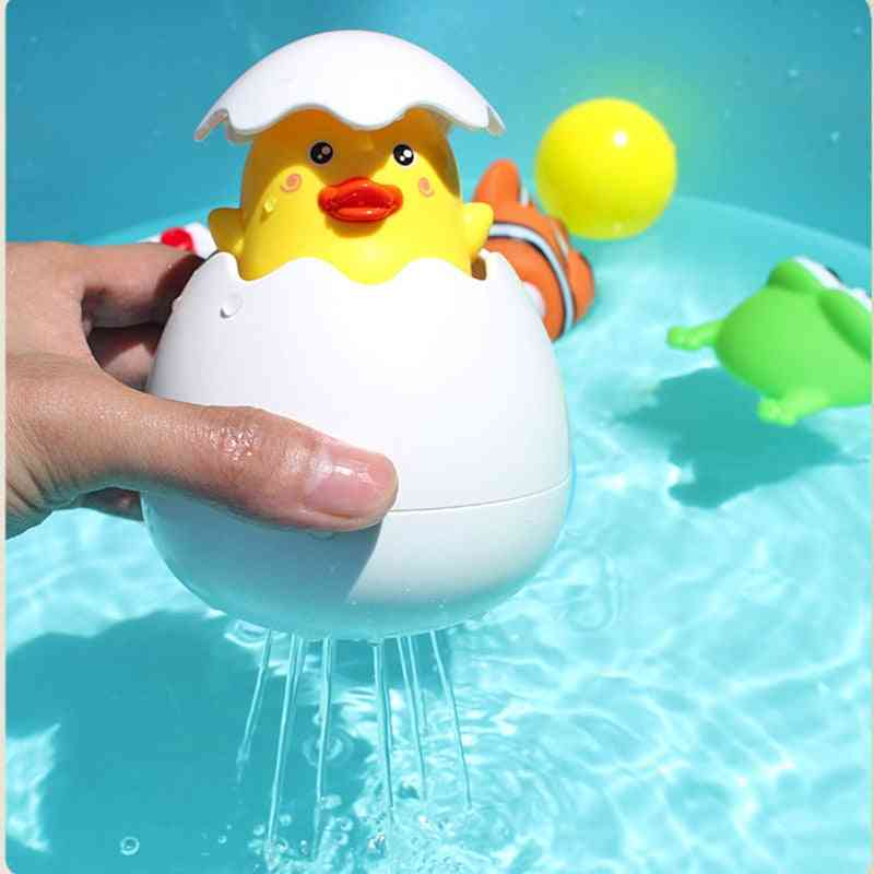 Cartoon Duck Baby Water -children Bathroom Sprinkler Bath For Kids