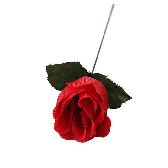 Torcia a fiore - torcia a rosa - fuoco trucco magico fiamma che appare fiore - rosso