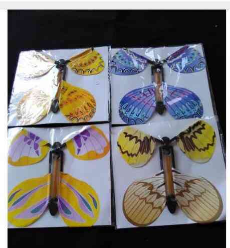 Magic Flying Butterfly With Card Toy, Empty Hands, Wedding Magic Tricks Props
