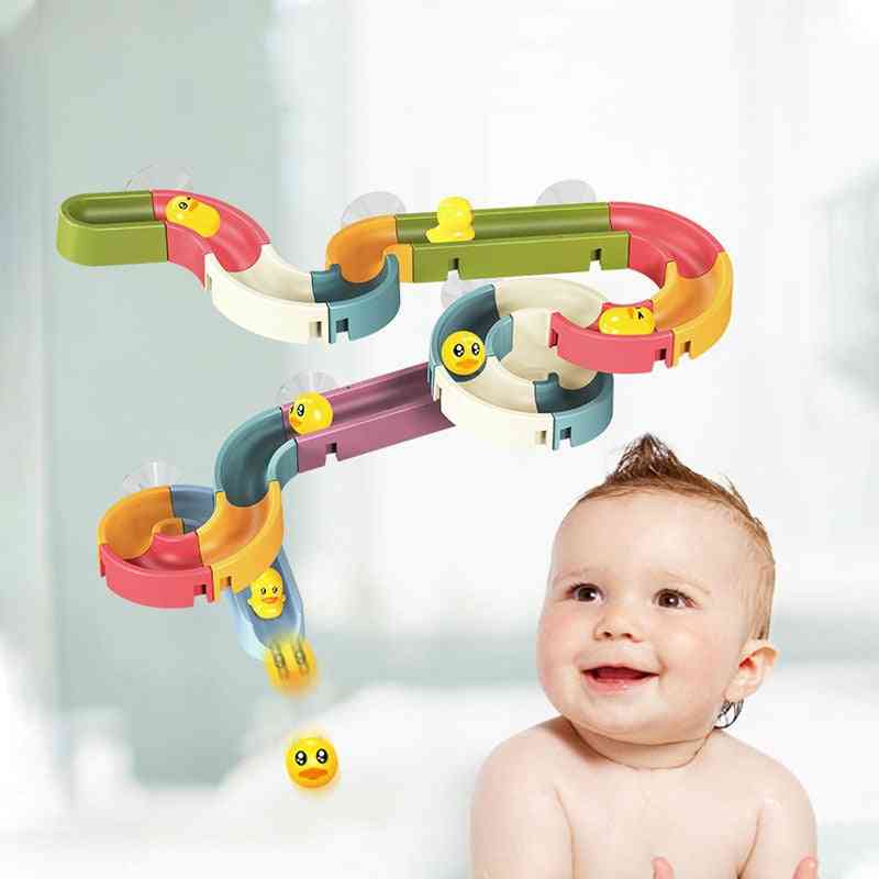 Cadă pentru baie pentru bebeluși cu aspirație pe perete - instrument de jocuri cu apă