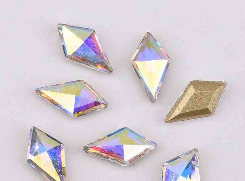 Crystals Diamond Stone Strass, Ab Glass Rhinestones For 3d Nails Art