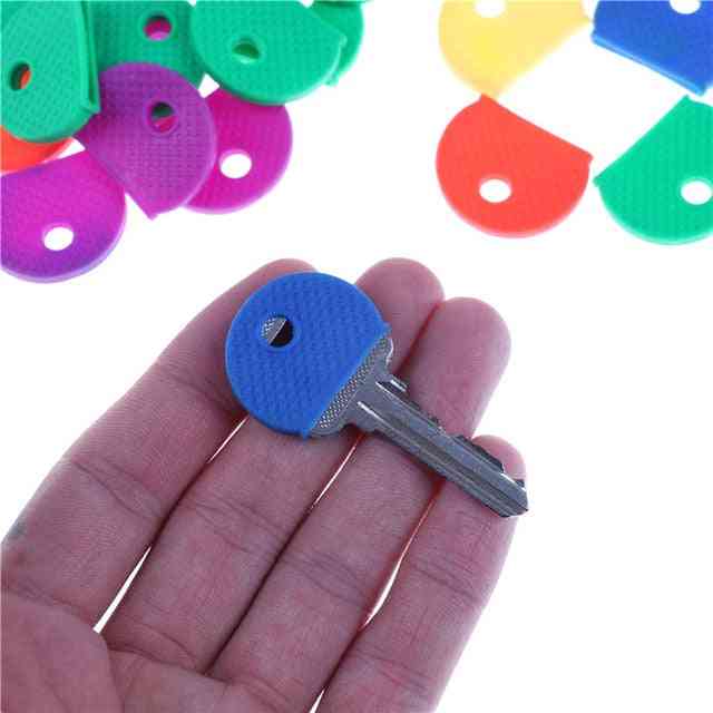 Fashion Hollow Multi Color Rubber Soft Key Locks Keys Cap