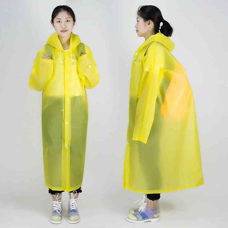 Menns vanntett jakke for kvinner regntøy - a / one size