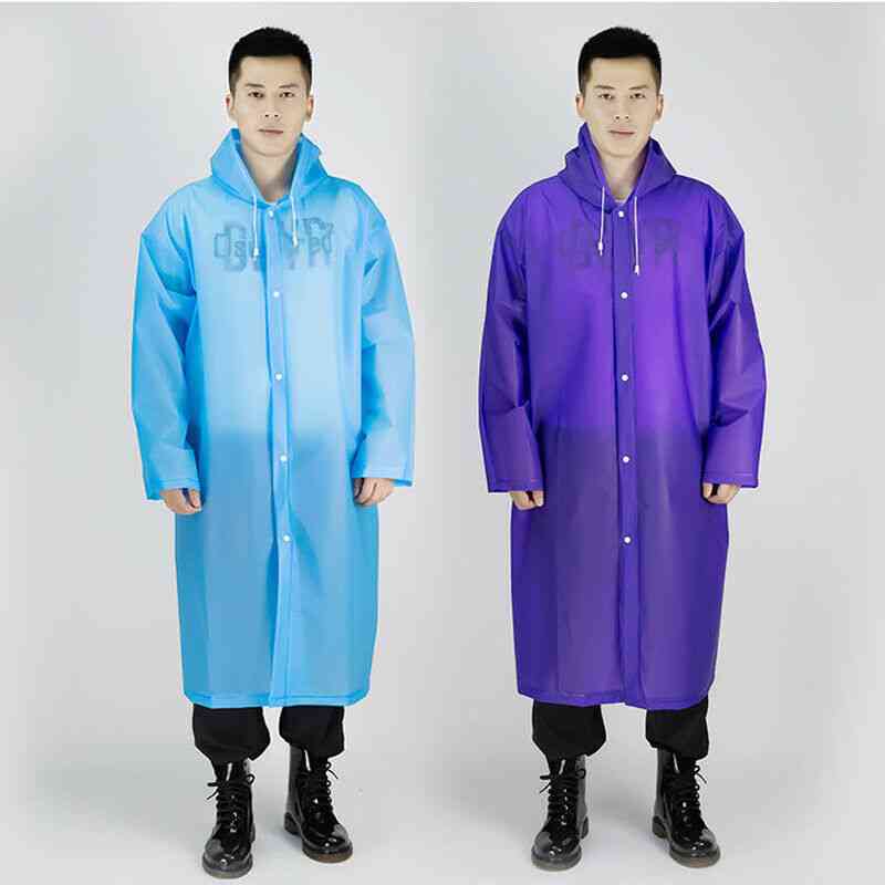 Männer Frauen wasserdichte Jacke Regenbekleidung - eine / eine Größe