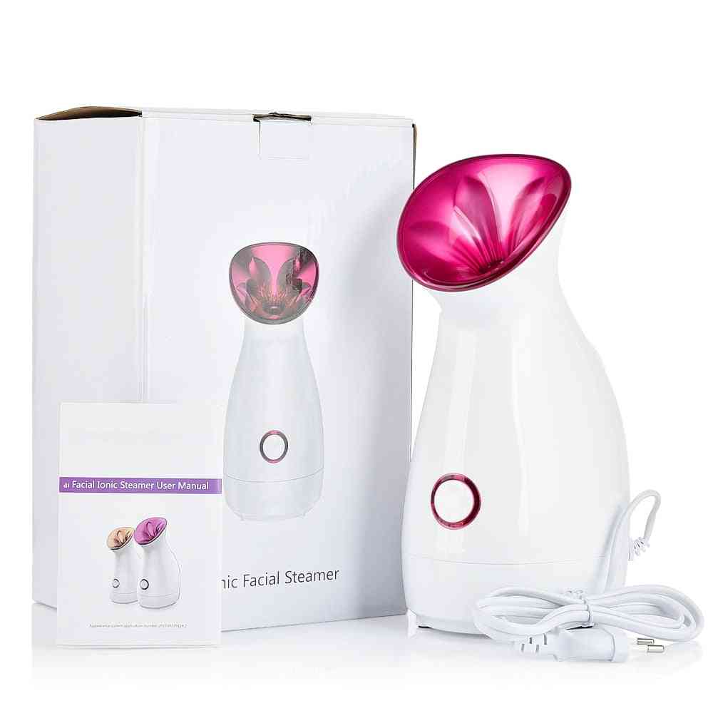 Facial Steamer Nano Ionic Humidifier Moisturizing Cleaning Pores Clearing Blackheads Hot Mist Sprayer Home Sauna